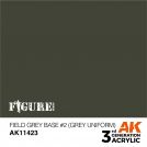 AK INTERACTIVE 11423 FIELD GREY BASE #2 (GREY UNIFORM) – FIGURES