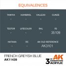 AK INTERACTIVE 114339 FRENCH GREYISH BLUE – FIGURES