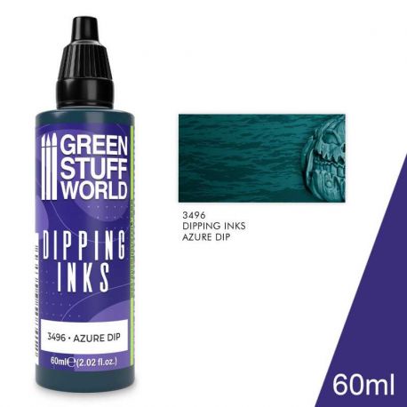 GREEN STUFF WORLD Dipping ink 60 ml - AZURE DIP