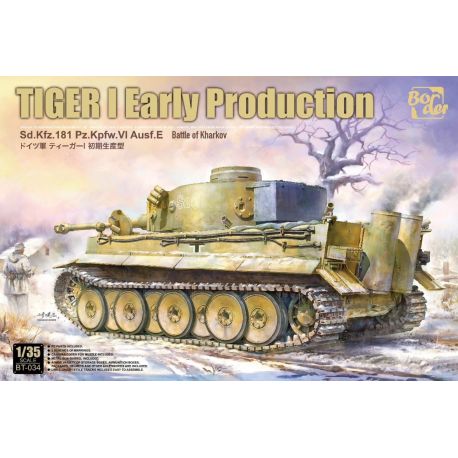 BORDER MODEL Tiger I Early Production Battle Of Kharkov