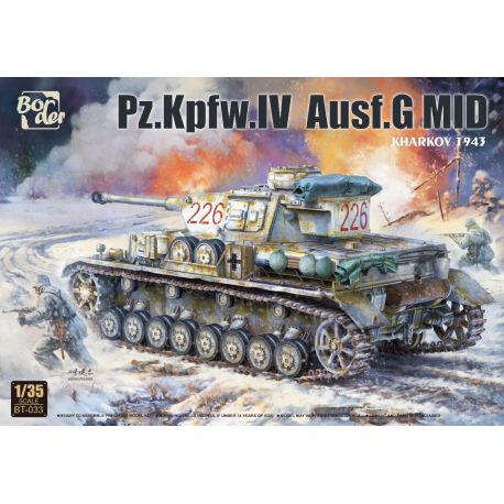 BORDER MODEL Panzer IV Ausf.G mid (Kharkov)