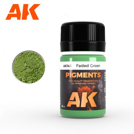 AK INTERACTIVE FADED GREEN PIGMENT