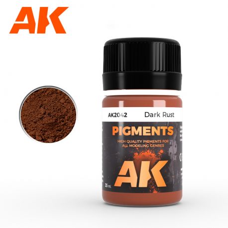 AK INTERACTIVE DARK RUST PIGMENT