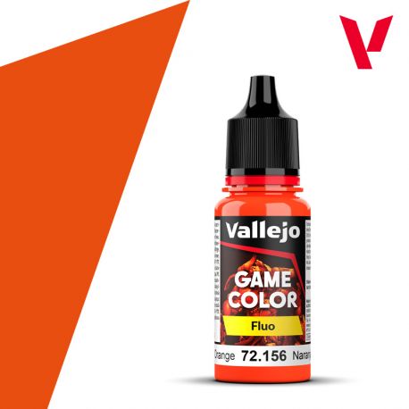 Vallejo Game Color 72.156 Fluorescent Orange 17ml