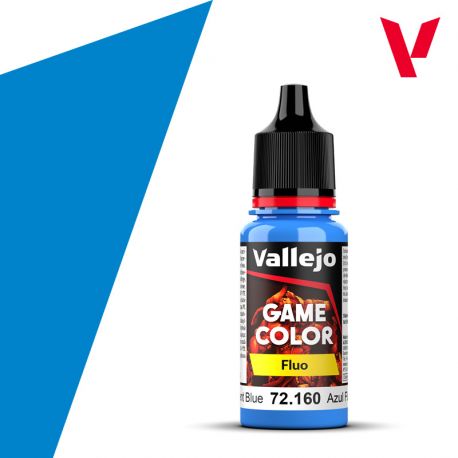 Vallejo Game Color 72.160 Fluorescent Blue 17ml