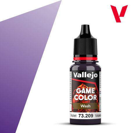 Vallejo Game Color 73.209 Violet Wash 17ml
