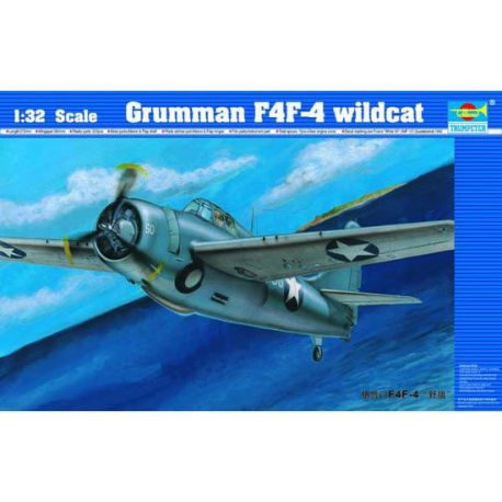 TRUMPETER 02223 Grumman F4F-4 wildcat 1/32
