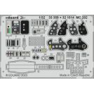 EDUARD 33360 MC.202 seatbelts STEEL 1/32