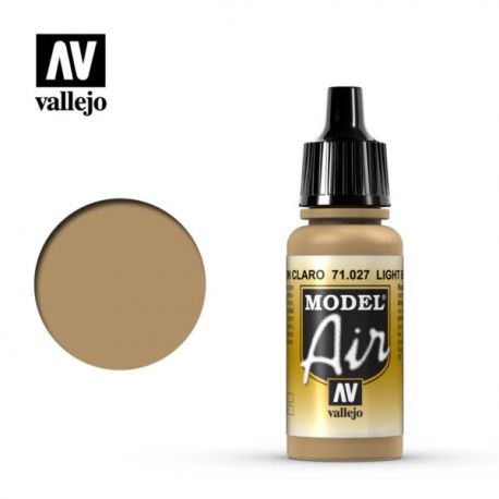 VALLEJO MODEL AIR LIGHT BROWN