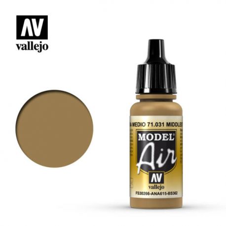 VALLEJO MODEL AIR MIDDLE STONE