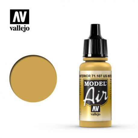 VALLEJO MODEL AIR US INTERIOR YELLOW
