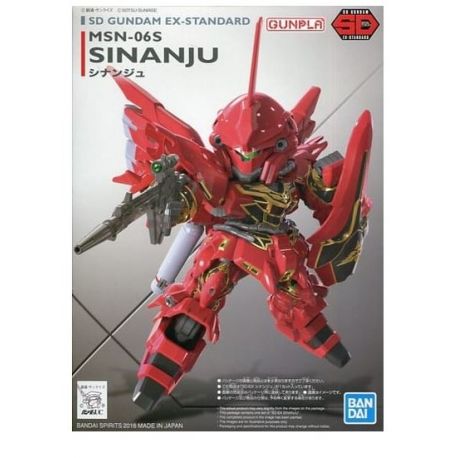 BANDAI SD 5141 SD Gundam Ex-Standard MSN-06S Sinanju