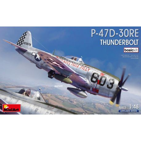 MINIART 48023 P-47D-30RE THUNDERBOLT. BASIC KIT
