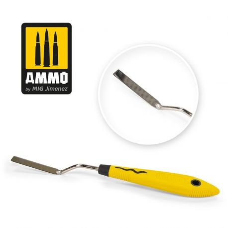 AMMO OF MIG 8683 Flat Rectangle Palette Knife