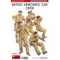 MINIART 35387 BRITISH ARMOURED CAR CREW. SPECIAL EDITION