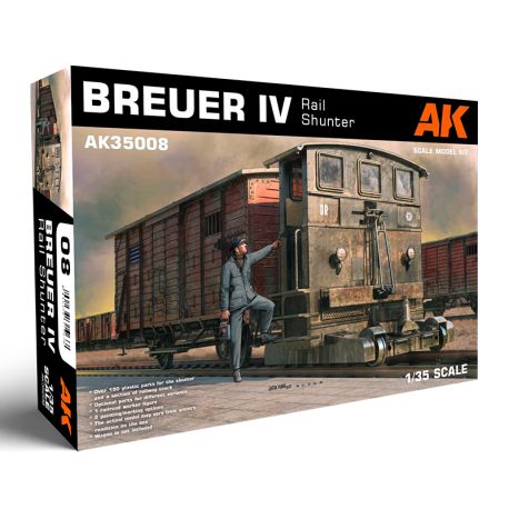 AK INTERACTIVE 35008 BREUER IV RAIL SHUNTER 1/35 – TREN DE MANIOBRAS