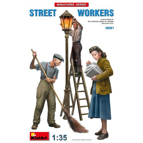 MINIART 38081 STREET WORKERS