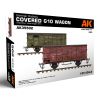 AK INTERACTIVE 35502 GERMAN RAILWAY COVERED G10 WAGON GEDECKTER GÜTERWAGEN G10 1/35