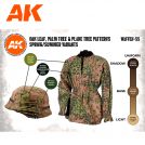 AK INTERACTIVE 11625 OAK LEAF, PALM TREE & PLANE TREE PATTERNS AUTUMN/WINTER VARIANTS