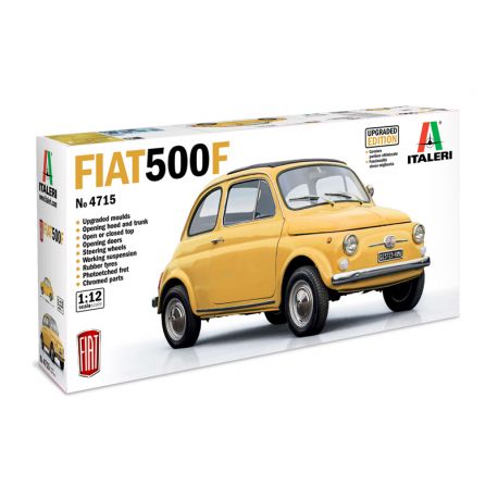 ITALERI 4715 Fiat 500 F Upgraded Edition 1:12 SCALE