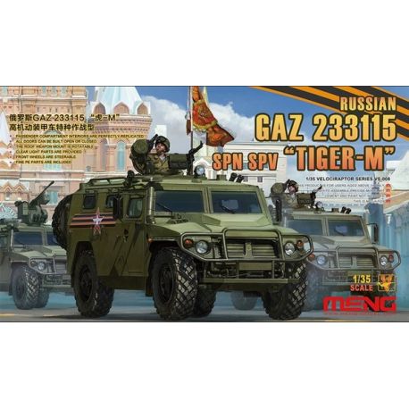 MENG MODEL VS008 Russian GAZ 233115 TIGER-MSPN SPV