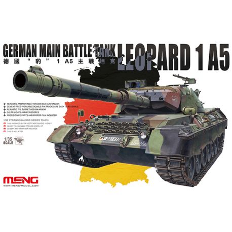 MENG MODEL TS015 German Main Battle Tank Leopard 1 A5