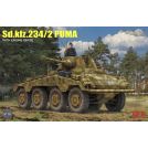 RYE FIELD MODEL 5110 Sd.Kfz.234/2 PUMA with Engine Parts
