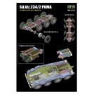 RYE FIELD MODEL 5110 Sd.Kfz.234/2 PUMA with Engine Parts
