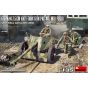MINIART 35400 GERMAN 7.5CM ANTI-TANK GUN PAK 40. MID PROD. WITH FIELD ARTILLERY CREW