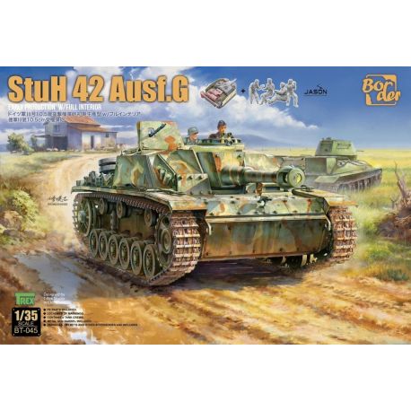BORDER MODEL BT-045 Sturmhaubitze 42 Ausf.G early w/ full interior 1/35