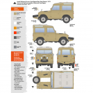 AK INTERACTIVE 35013 LAND ROVER 88 SERIES IIA STATION WAGON 1/35