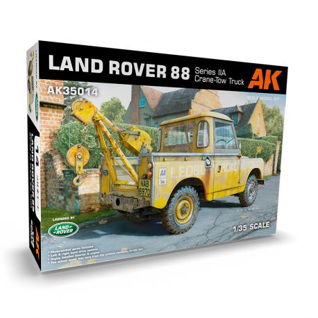AK INTERACTIVE 35014 LAND ROVER 88 SERIES IIA CRANE-TOW TRUCK 1/35
