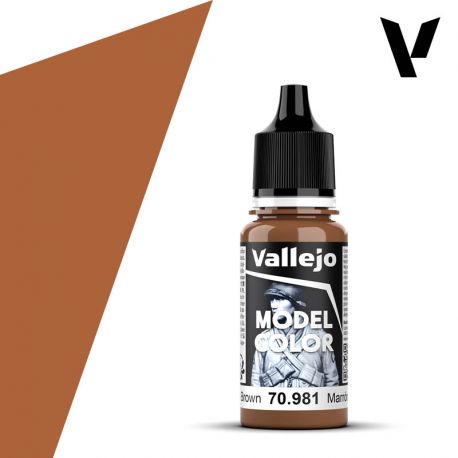 VALLEJO MODEL COLOR 160 ORANGE BROWN 70981
