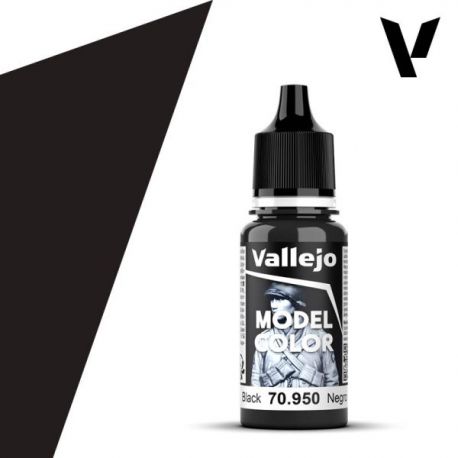 VALLEJO MODEL COLOR 191BLACK 70950