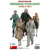MINIART 38075 GERMAN CIVILIANS 1930-40S. RESIN HEADS