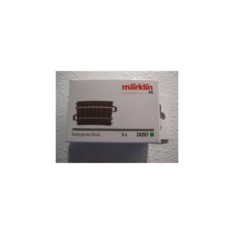 MARKLIN 24207 SEZIONE BINARIO CURVO R2 7.5°