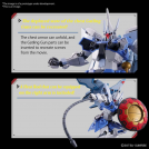 Bandai Hgbf gundam plavsky wing build str 1/144