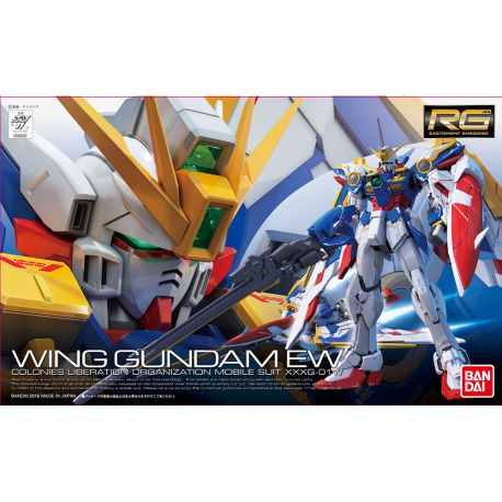 BANDAI REAL GRADE RG GUNDAM WING xxxg-01w ew 1/144