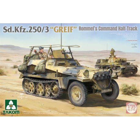 TAKOM 2194 Sd.Kfz 250/3 «Greif» Rommel Command Half-Track