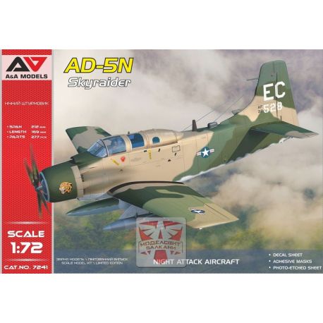 A&A MODELS AD-5N (A-1G) "SkyRaider"( Night attack ver.)