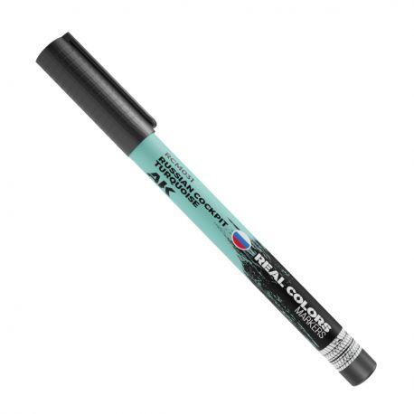 AK INTERACTIVE, RUSSIAN COCKPIT TURQUOISE – RC MARKER - RCM031