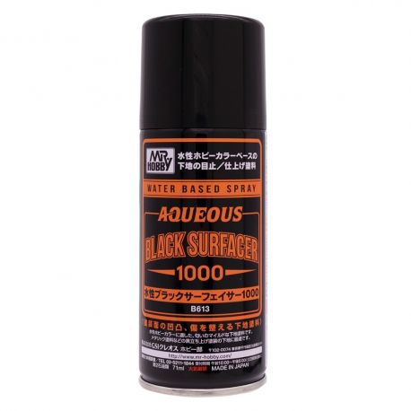 MR HOBBY B-613 Aqueous Black Surfacer 1000