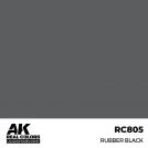 AK REAL COLORS RC805 Rubber Black 17ml