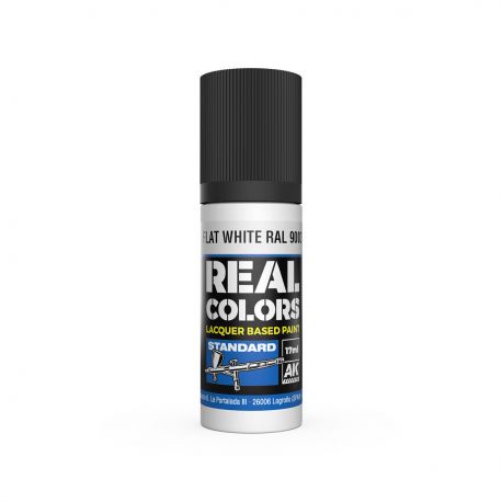AK REAL COLORS RC806 Flat White RAL 9003 17ml