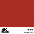 AK REAL COLORS RC810 Red RAL 3000 17ml