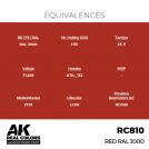 AK REAL COLORS RC810 Red RAL 3000 17ml