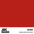 AK REAL COLORS RC810 Signal Red RAL 3020 17ml