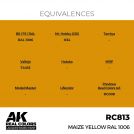 AK REAL COLORS RC813 Maize Yellow RAL 1006 17ml