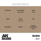 AK REAL COLORS RC815 Buff 17ml