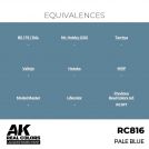 AK REAL COLORS RC816 Pale Blue 17ml